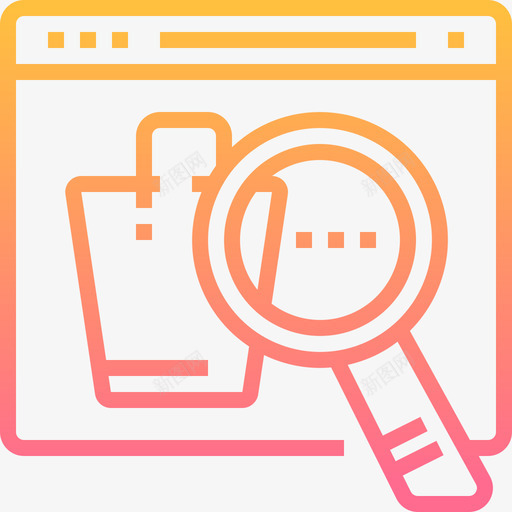 网店网购零售4线性梯度图标svg_新图网 https://ixintu.com 线性梯度 网店 网购零售4