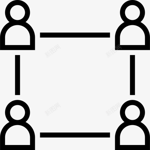 网络通信和互联网线性图标svg_新图网 https://ixintu.com 线性 网络 通信和互联网