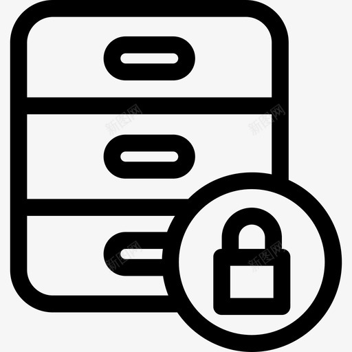 归档大数据7线性图标svg_新图网 https://ixintu.com 大数据7 归档 线性