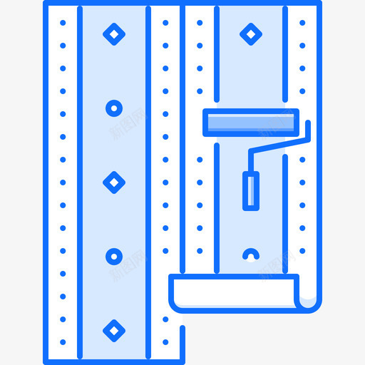 墙纸12号楼蓝色图标svg_新图网 https://ixintu.com 12号楼 墙纸 蓝色