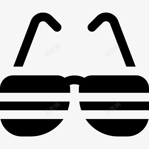 太阳镜时尚电子商务8填充图标svg_新图网 https://ixintu.com 填充 太阳镜 时尚电子商务8