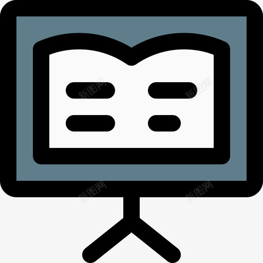 音乐架音乐41线性颜色图标svg_新图网 https://ixintu.com 线性颜色 音乐41 音乐架