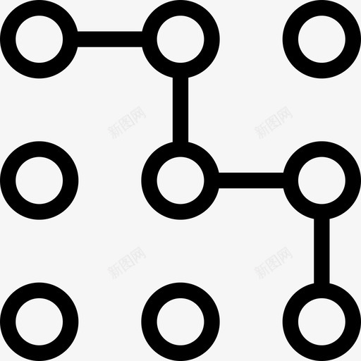 密码安全58线性图标svg_新图网 https://ixintu.com 安全58 密码 线性
