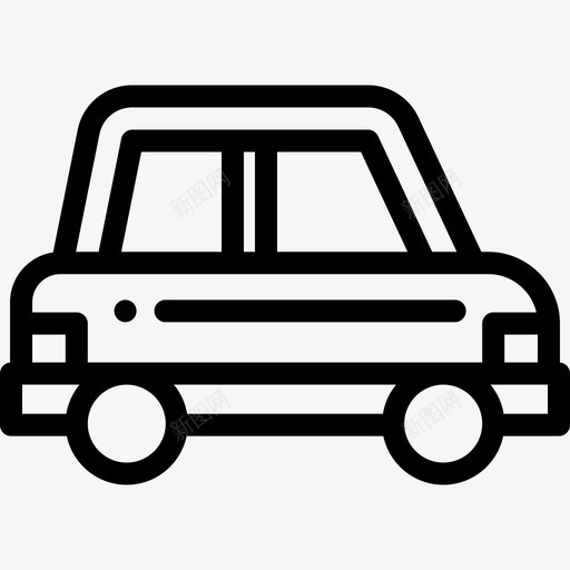 汽车11号车库直线型图标svg_新图网 https://ixintu.com 11号车库 汽车 直线型