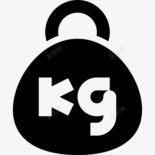哑铃运动40填充物图标svg_新图网 https://ixintu.com 哑铃 填充物 运动40