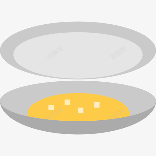 牡蛎动物和食物3平淡图标svg_新图网 https://ixintu.com 动物和食物3 平淡 牡蛎