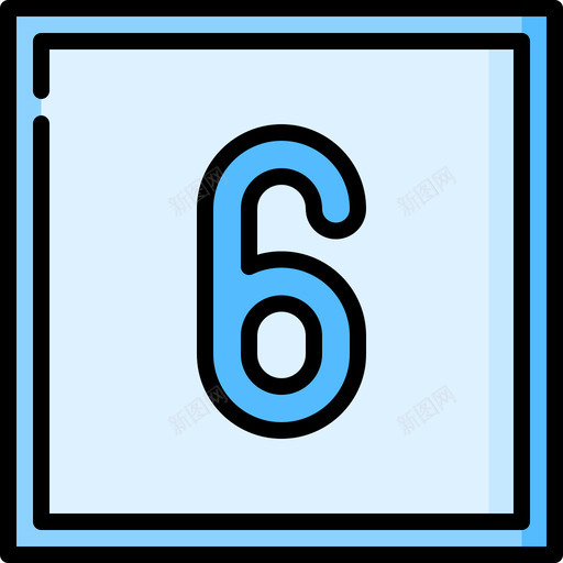 六符号23线颜色图标svg_新图网 https://ixintu.com 六 符号23 线颜色