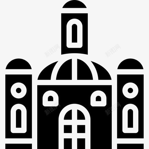 清真寺25号楼已填充图标svg_新图网 https://ixintu.com 25号楼 已填充 清真寺