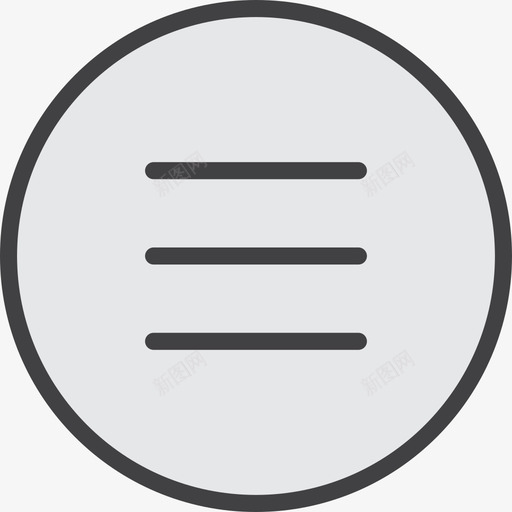菜单必需品35线性颜色图标svg_新图网 https://ixintu.com 必需品35 线性颜色 菜单
