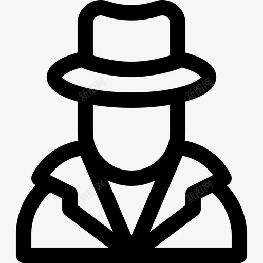 侦探犯罪调查10直系图标svg_新图网 https://ixintu.com 侦探 犯罪调查10 直系