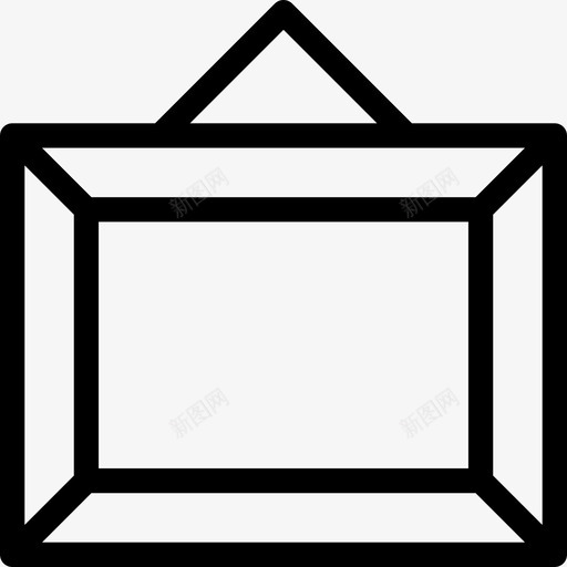 相框照片8直线图标svg_新图网 https://ixintu.com 照片8 直线 相框