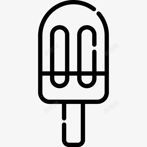 冰棒夏季派对4直系图标svg_新图网 https://ixintu.com 冰棒 夏季派对4 直系