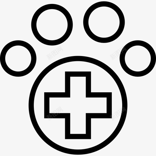 兽医医疗保健7直系图标svg_新图网 https://ixintu.com 兽医 医疗保健7 直系
