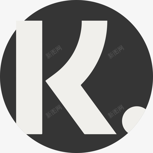 Klarna电子商务和支付方式徽标扁平图标svg_新图网 https://ixintu.com Klarna 扁平 电子商务和支付方式徽标