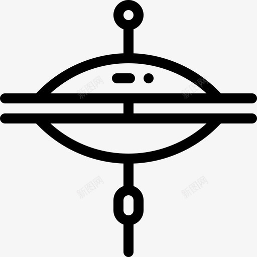钹乐器5线型图标svg_新图网 https://ixintu.com 乐器5 线型 钹