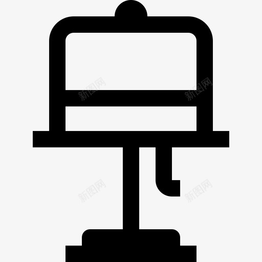 灯具家具和家居3线性图标svg_新图网 https://ixintu.com 家具和家居3 灯具 线性