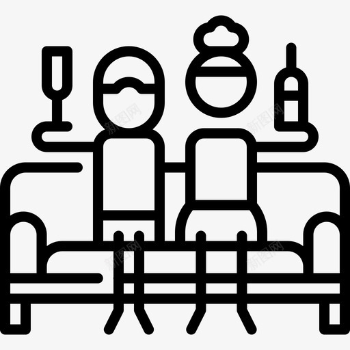 聚会聚会和庆祝活动8直系图标svg_新图网 https://ixintu.com 直系 聚会 聚会和庆祝活动8
