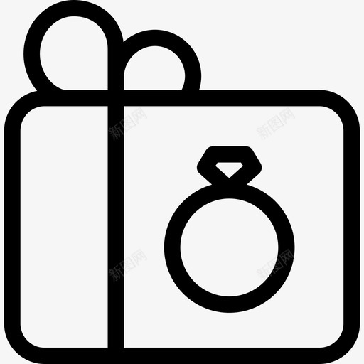 礼物庆祝活动7直系图标svg_新图网 https://ixintu.com 庆祝活动7 直系 礼物