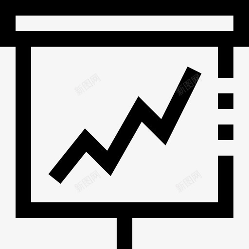 折线图统计图和图表线性图图标svg_新图网 https://ixintu.com 折线图 线性图 统计图和图表