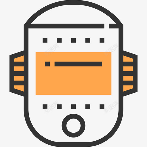 防护工业仪器黄影图标svg_新图网 https://ixintu.com 工业仪器 防护 黄影