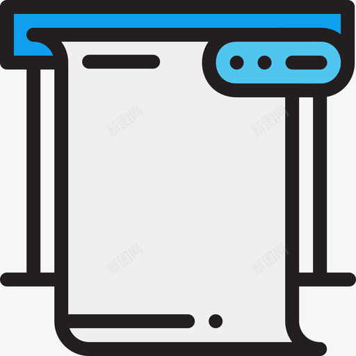 绘图仪艺术工作室5线性颜色图标svg_新图网 https://ixintu.com 线性颜色 绘图仪 艺术工作室5