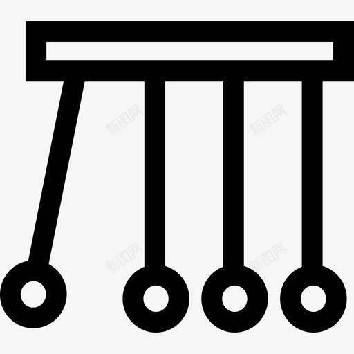 牛顿摇篮科幻小说8直系图标svg_新图网 https://ixintu.com 牛顿摇篮 直系 科幻小说8