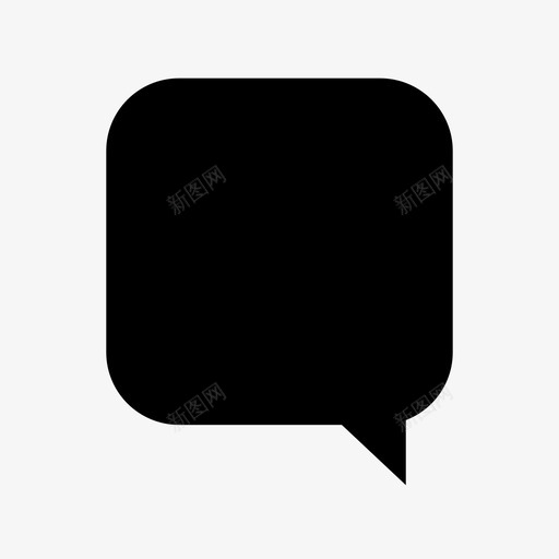 语音泡泡聊天交谈图标svg_新图网 https://ixintu.com 交谈 聊天 语音泡泡 说话