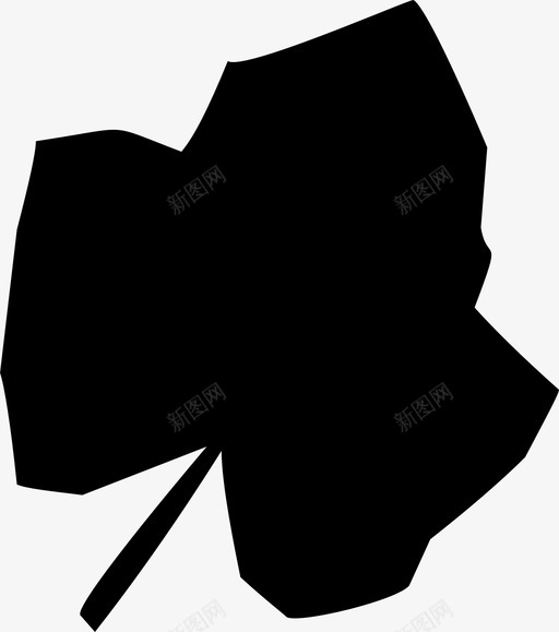 秋叶手绘叶子图标svg_新图网 https://ixintu.com 叶子 手绘 秋叶 邮票