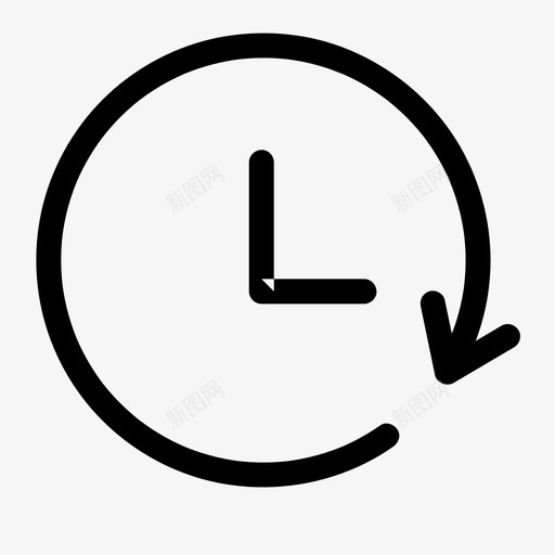 会员(我的)-历史记录svg_新图网 https://ixintu.com 会员(我的)-历史记录