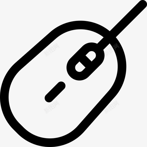 鼠标媒体技术2线性图标svg_新图网 https://ixintu.com 媒体技术2 线性 鼠标