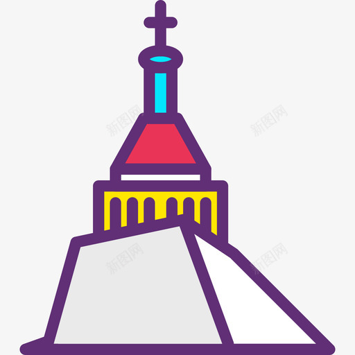 教堂旅行131魔法图标svg_新图网 https://ixintu.com 教堂 旅行131 魔法