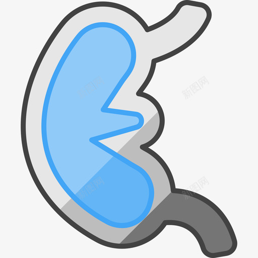肾脏医院36线颜色图标svg_新图网 https://ixintu.com 医院36 线颜色 肾脏