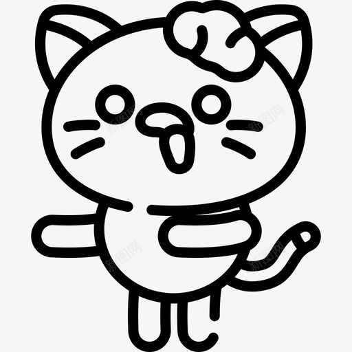 凯蒂凯蒂化身直系图标svg_新图网 https://ixintu.com 凯蒂 凯蒂化身 直系