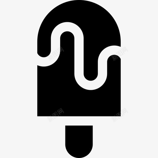 冰棒水上乐园5填充图标svg_新图网 https://ixintu.com 冰棒 填充 水上乐园5