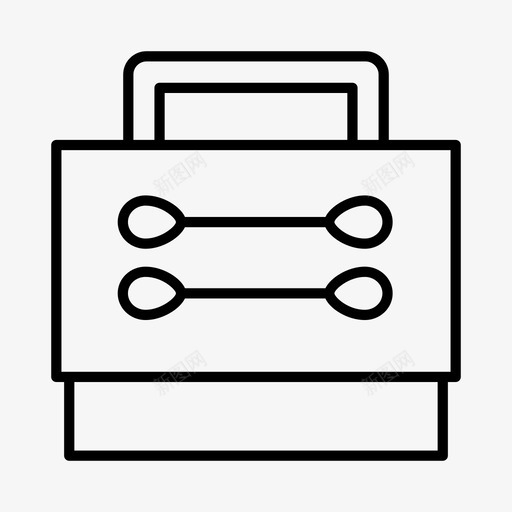 化妆品盒清洁化妆品图标svg_新图网 https://ixintu.com 个人卫生 化妆品 化妆品盒 卫生 清洁