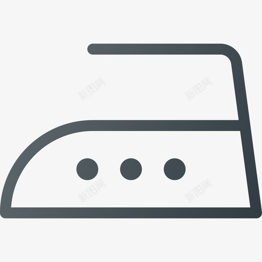 熨烫纺织品护理3线性图标svg_新图网 https://ixintu.com 熨烫 纺织品护理3 线性