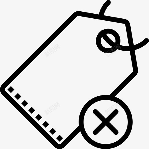 标签购物和电子商务3线性图标svg_新图网 https://ixintu.com 标签 线性 购物和电子商务3
