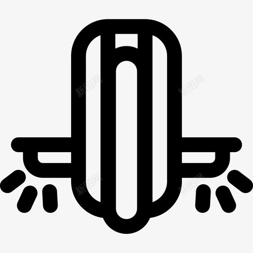 悬停板自平衡电动滑板车5台线性图标svg_新图网 https://ixintu.com 悬停板 线性 自平衡电动滑板车5台
