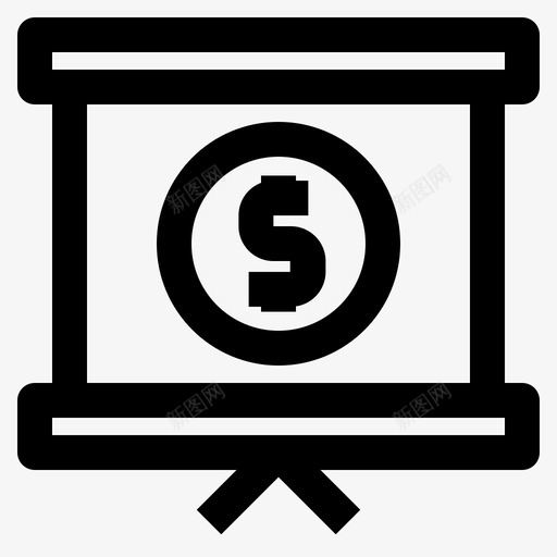 演示业务财务图标svg_新图网 https://ixintu.com 业务 办公室 技术 演示 财务 金融科技部门