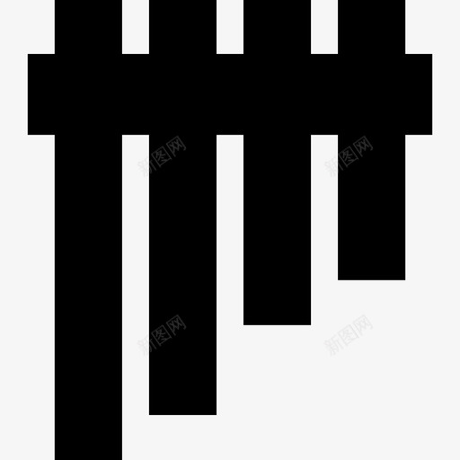 排箫乐器20填充图标svg_新图网 https://ixintu.com 乐器20 填充 排箫