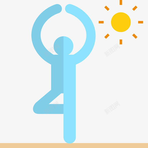 瑜伽理疗平躺图标svg_新图网 https://ixintu.com 平躺 理疗 瑜伽