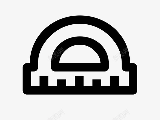 圆尺svg_新图网 https://ixintu.com 圆尺
