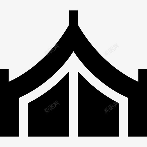 帐篷探险20号满了图标svg_新图网 https://ixintu.com 帐篷 探险20号 满了
