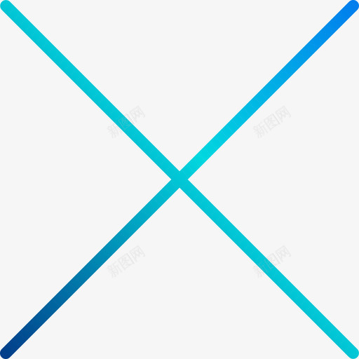 取消基本3线性梯度图标svg_新图网 https://ixintu.com 取消 基本3 线性梯度
