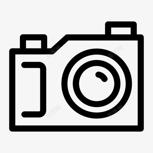 dlsr相机foto图标svg_新图网 https://ixintu.com dlsr foto 其他 摄影 照片 相机 自拍