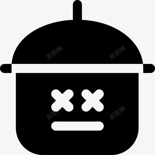 锅厨房工具6装满图标svg_新图网 https://ixintu.com 厨房工具6 装满 锅