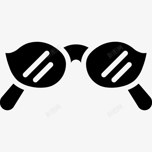 太阳镜夏装4装图标svg_新图网 https://ixintu.com 夏装4 太阳镜 装