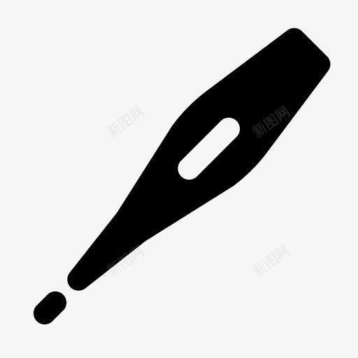 温度计医生健康图标svg_新图网 https://ixintu.com 健康 医生 医用固体 医疗 医院 温度计