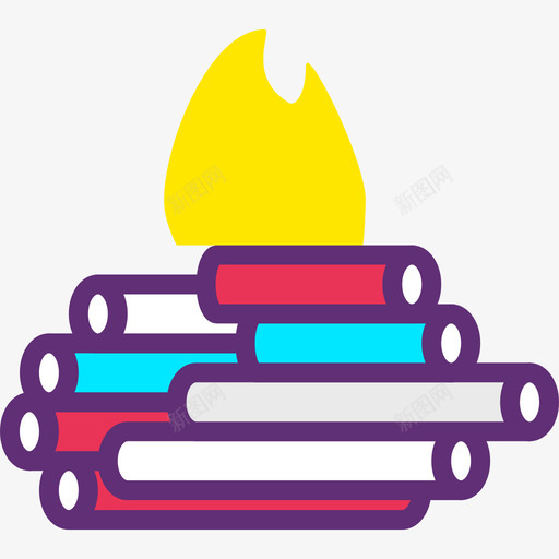 火户外活动10附魔图标svg_新图网 https://ixintu.com 户外活动10 火 附魔