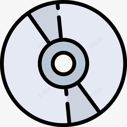 Cd游戏30线性颜色图标svg_新图网 https://ixintu.com Cd 游戏30 线性颜色